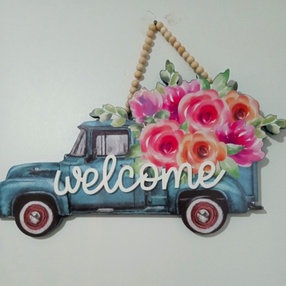 Welcome Wooden Wall Decor